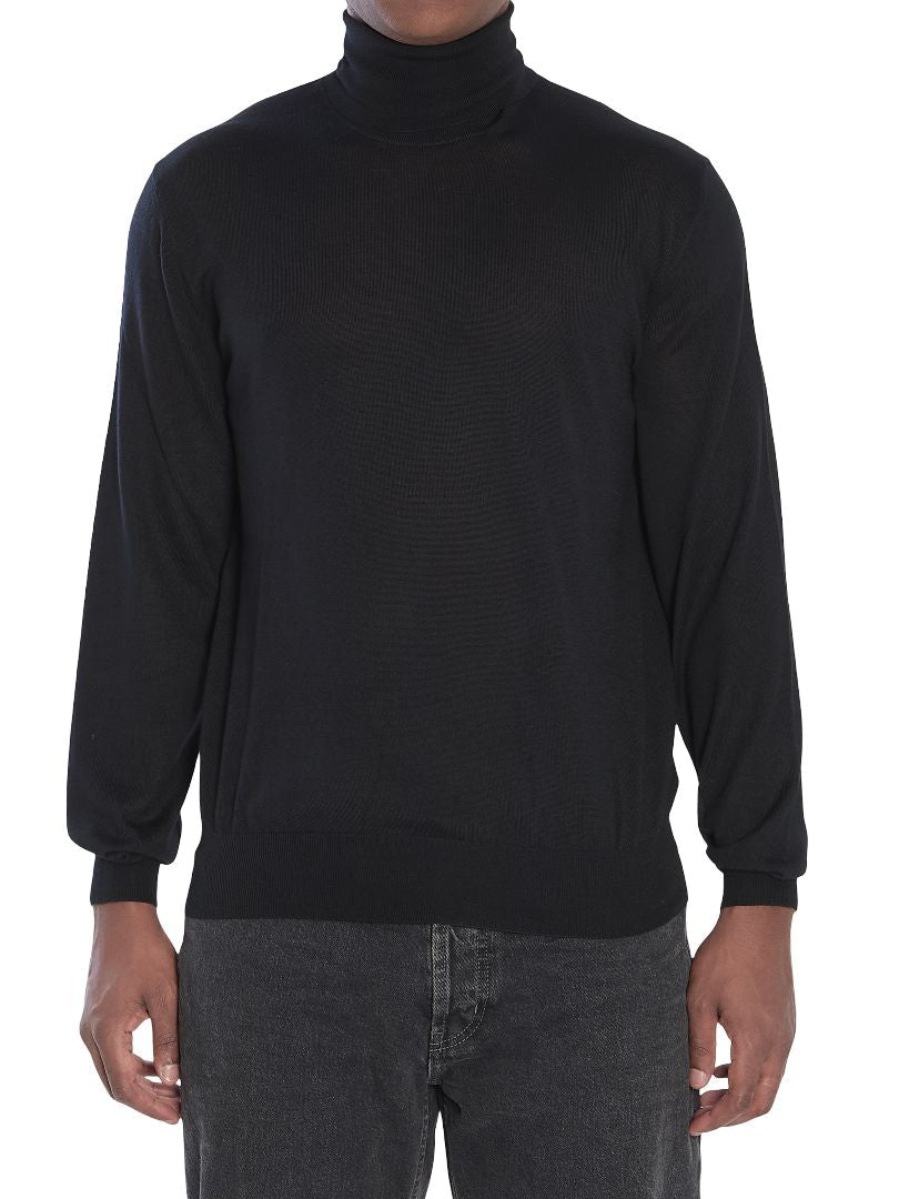 SAINT LAURENT Wool Turtleneck Sweater for Men - FW25