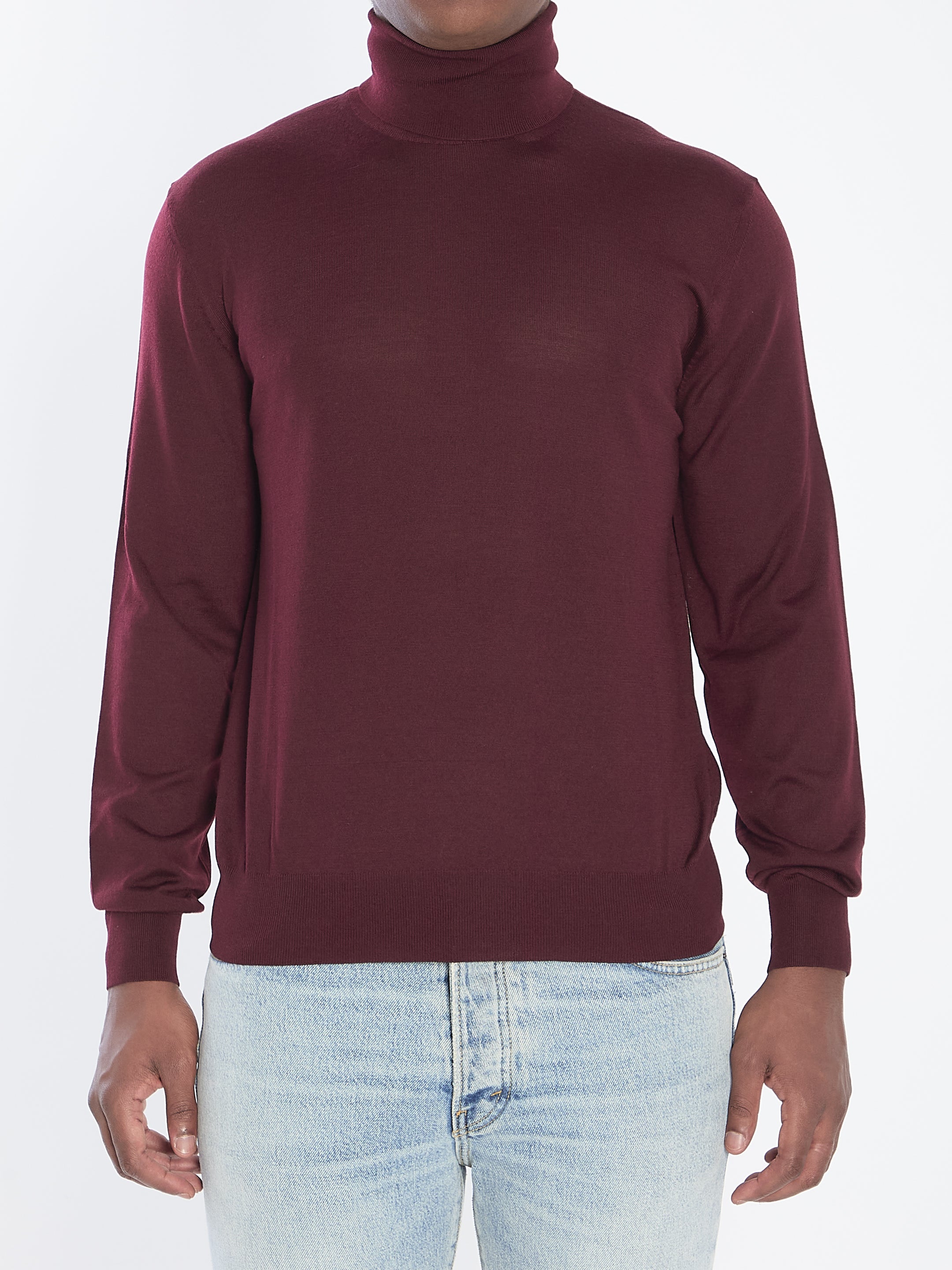 SAINT LAURENT Wool Roll Neck Sweater - FW25 Edition