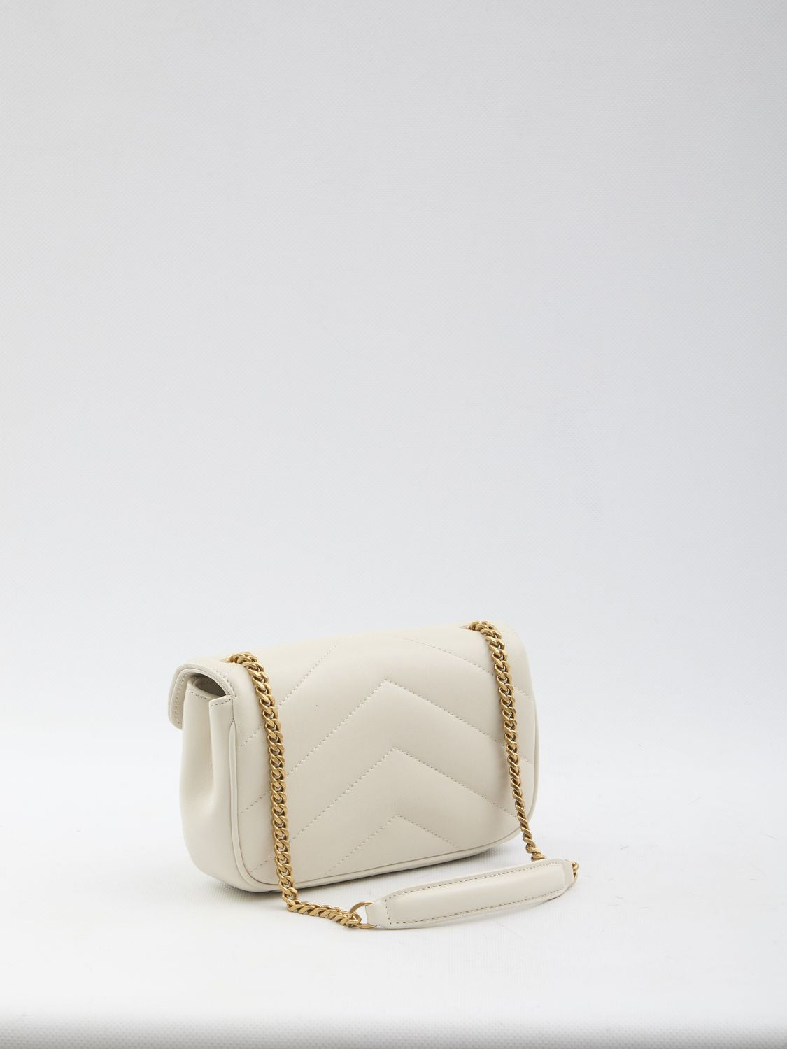 SAINT LAURENT Mini Soft Leather Crossbody Handbag