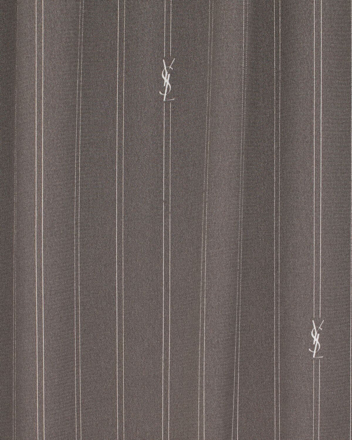 SAINT LAURENT Men's Silk Mini Shorts