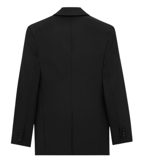 SAINT LAURENT Men's Wool Clothing Jacket
