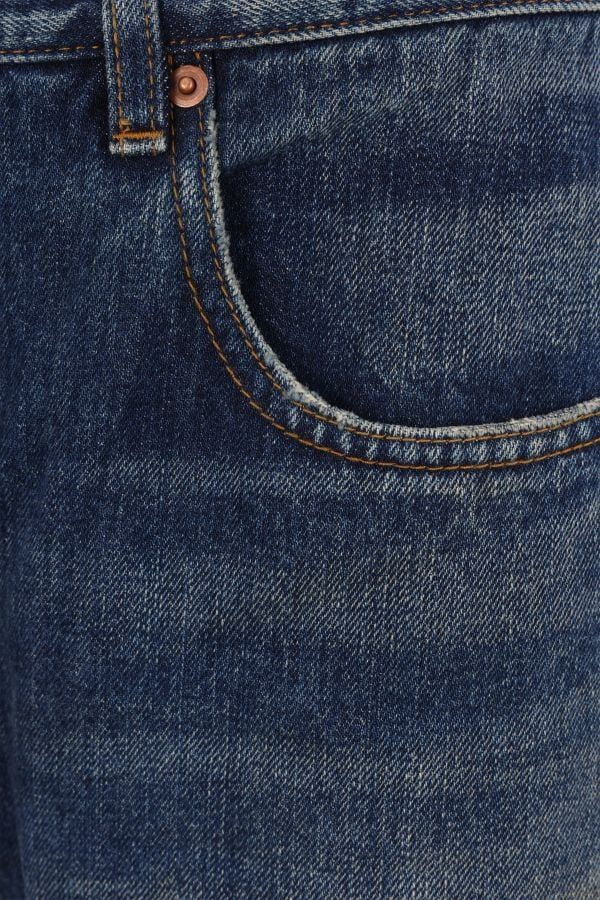 SAINT LAURENT High-Rise Denim Jeans for Men