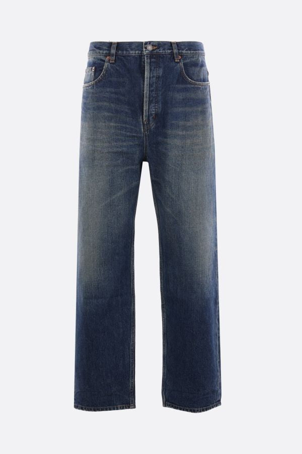 SAINT LAURENT High-Rise Denim Jeans for Men