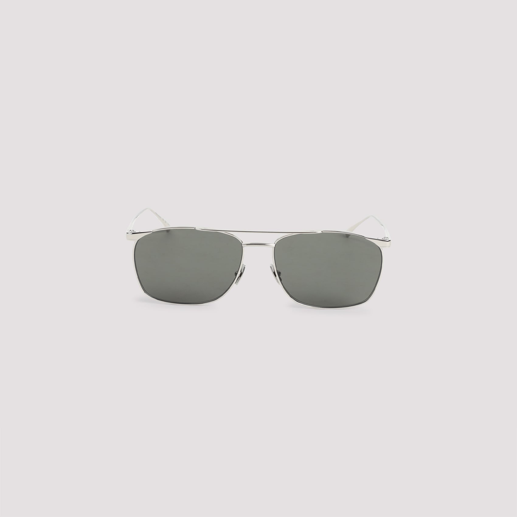 SAINT LAURENT Sleek Square Sunglasses with Double Bridge - 5.7cm Lens
