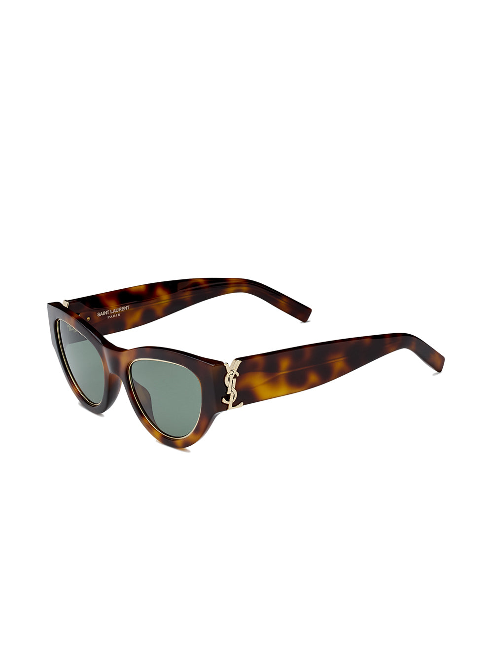 SAINT LAURENT Elegant Acetate Sunglasses with Cassandre Hinge - 54MM