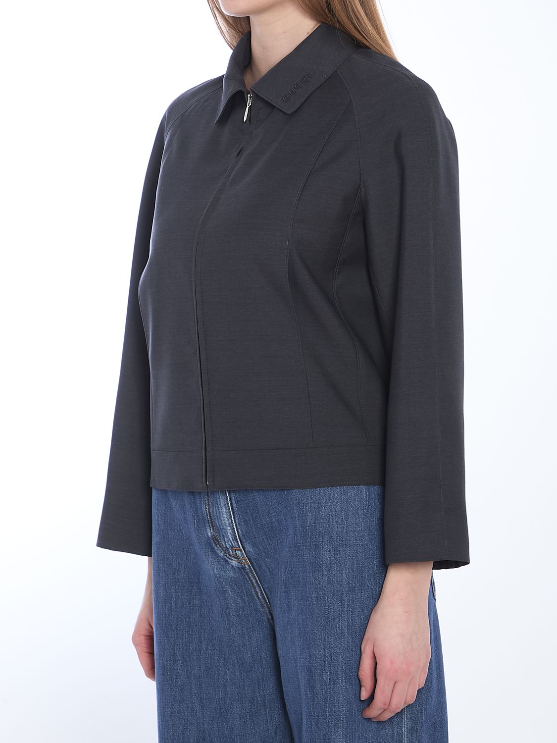 GUCCI Wool Bomber Jacket - Size 40