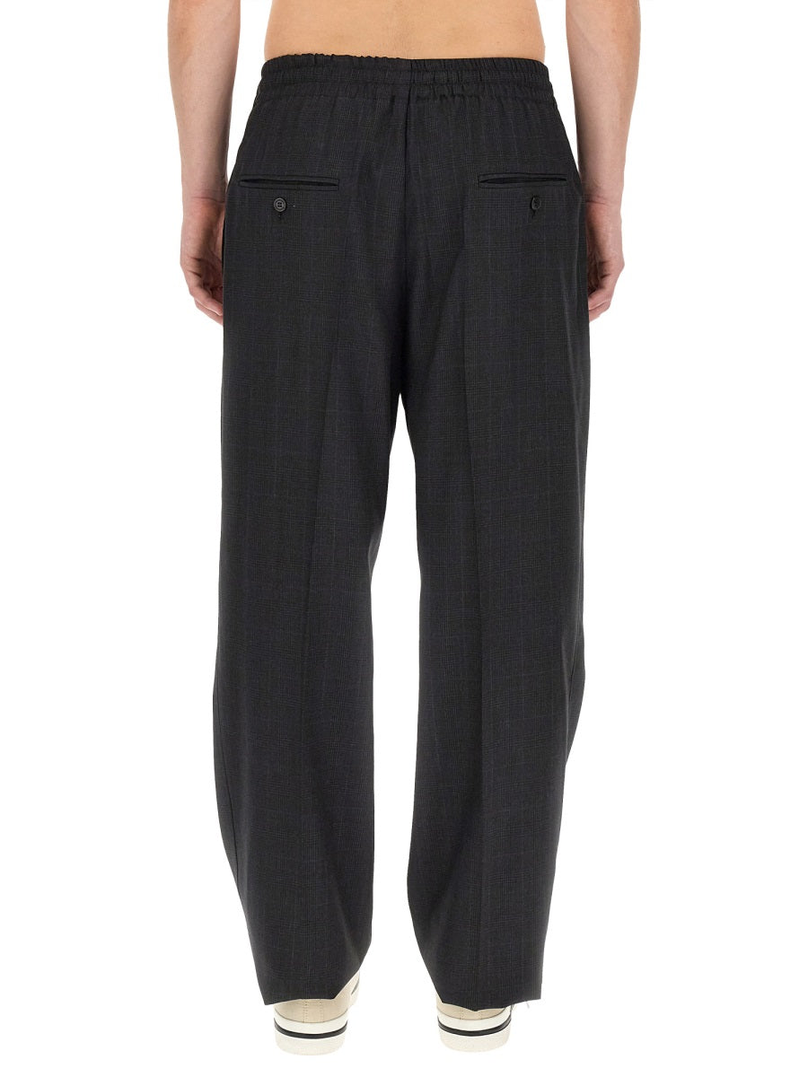 MARANT Regular Fit Wool Trousers for Men