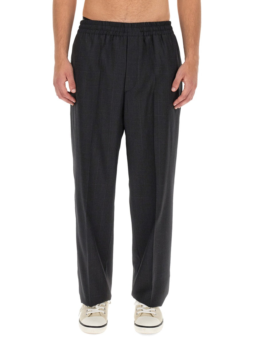 MARANT Regular Fit Wool Trousers for Men