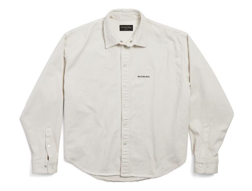 BALENCIAGA Large Fit Button-Down Shirt