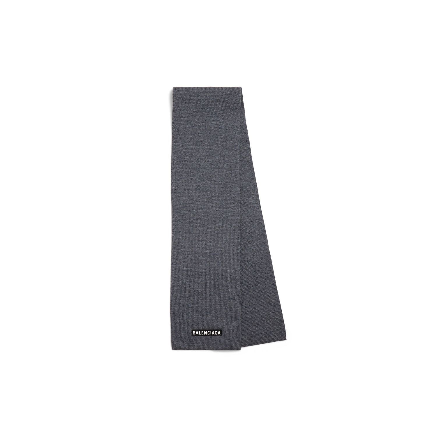 BALENCIAGA Patchwork Wool Scarf