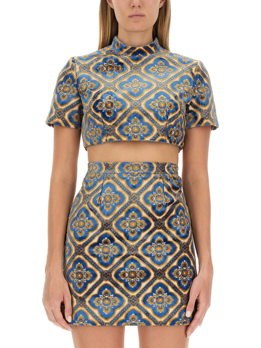 ETRO Cropped Fashion Top for Women - Mini Fit