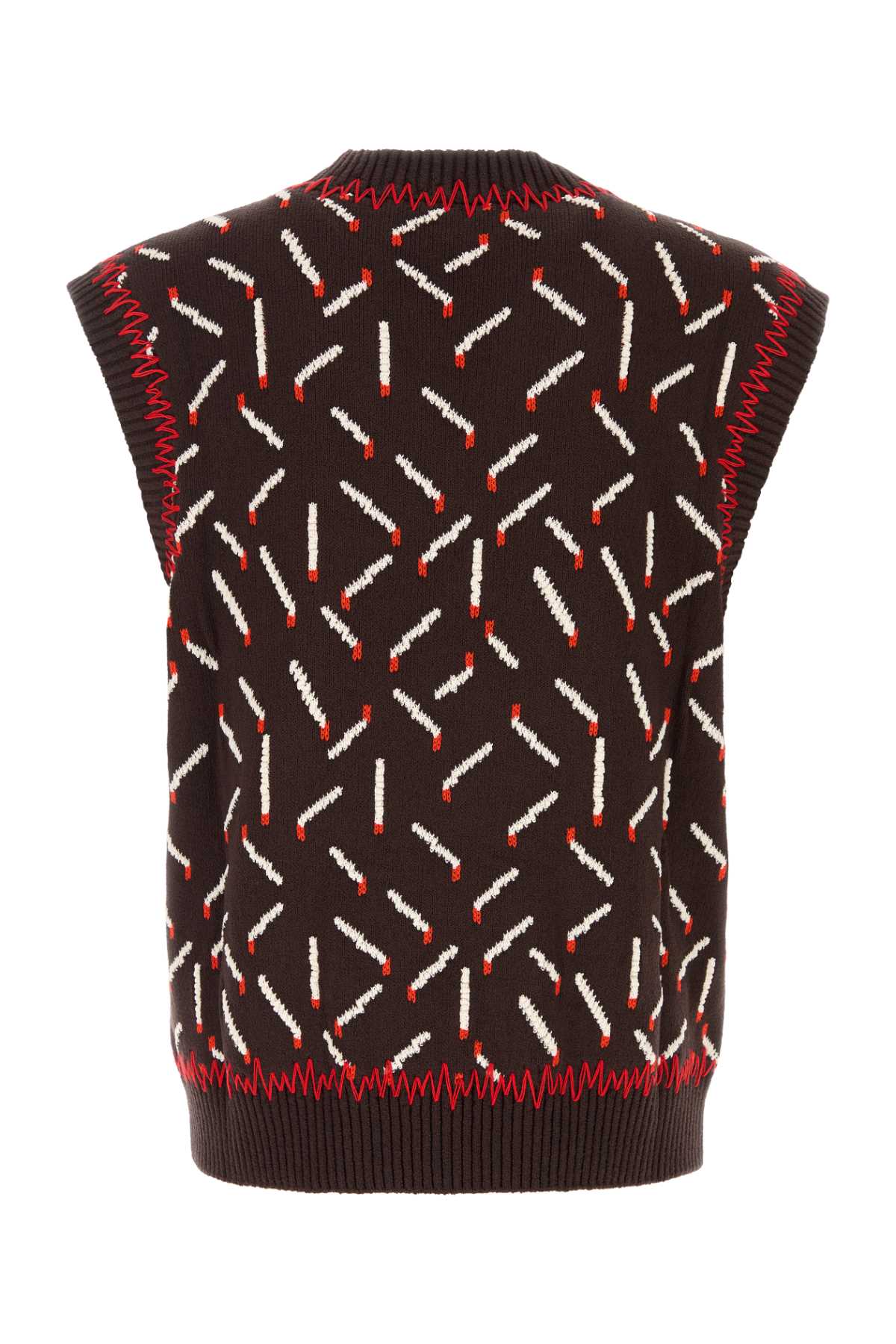 BOTTEGA VENETA Embroidered Jacquard Vest for Men