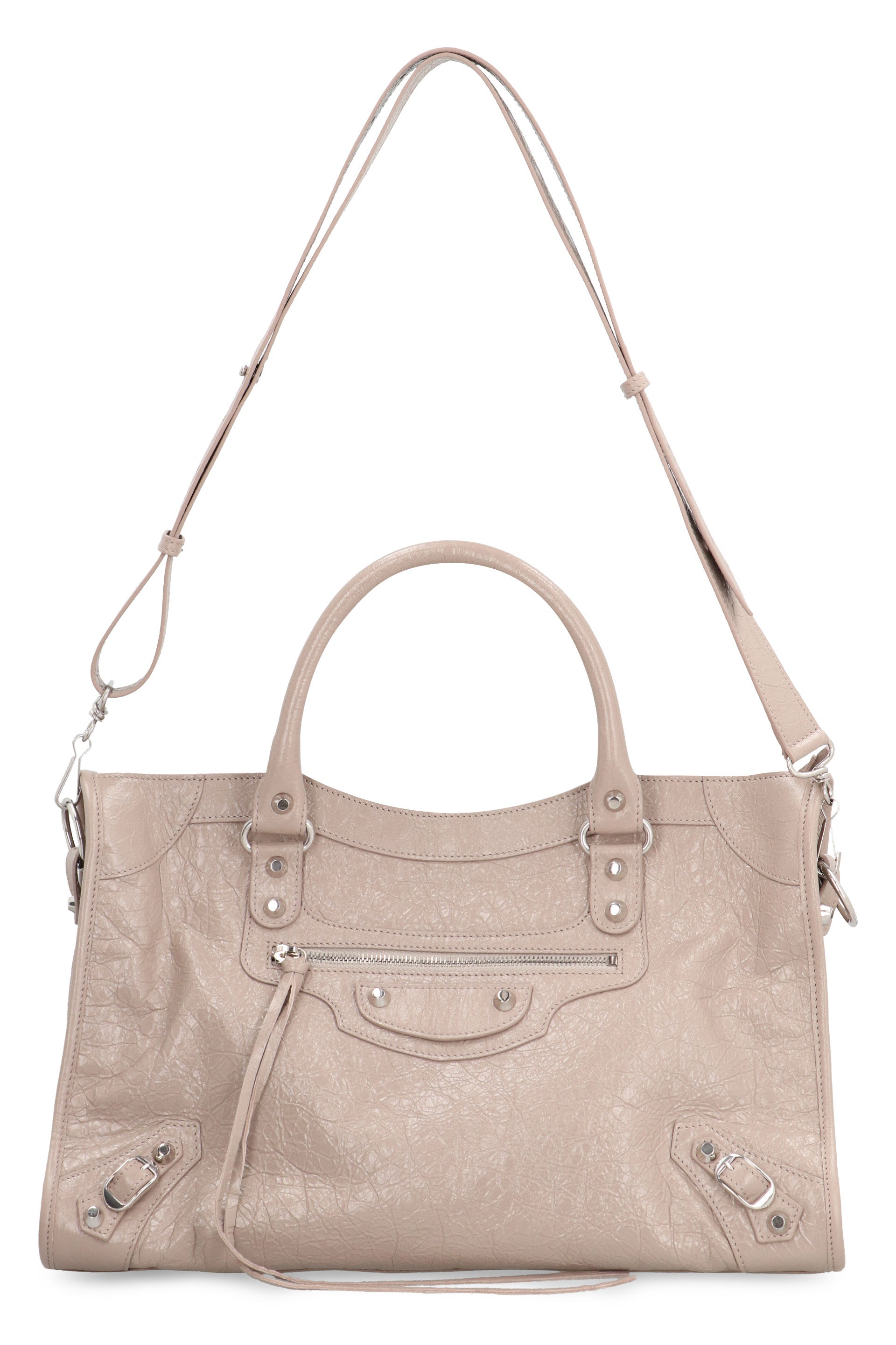 BALENCIAGA Medium Handbag with Double Leather Handles (37x23.3x14.9 cm)