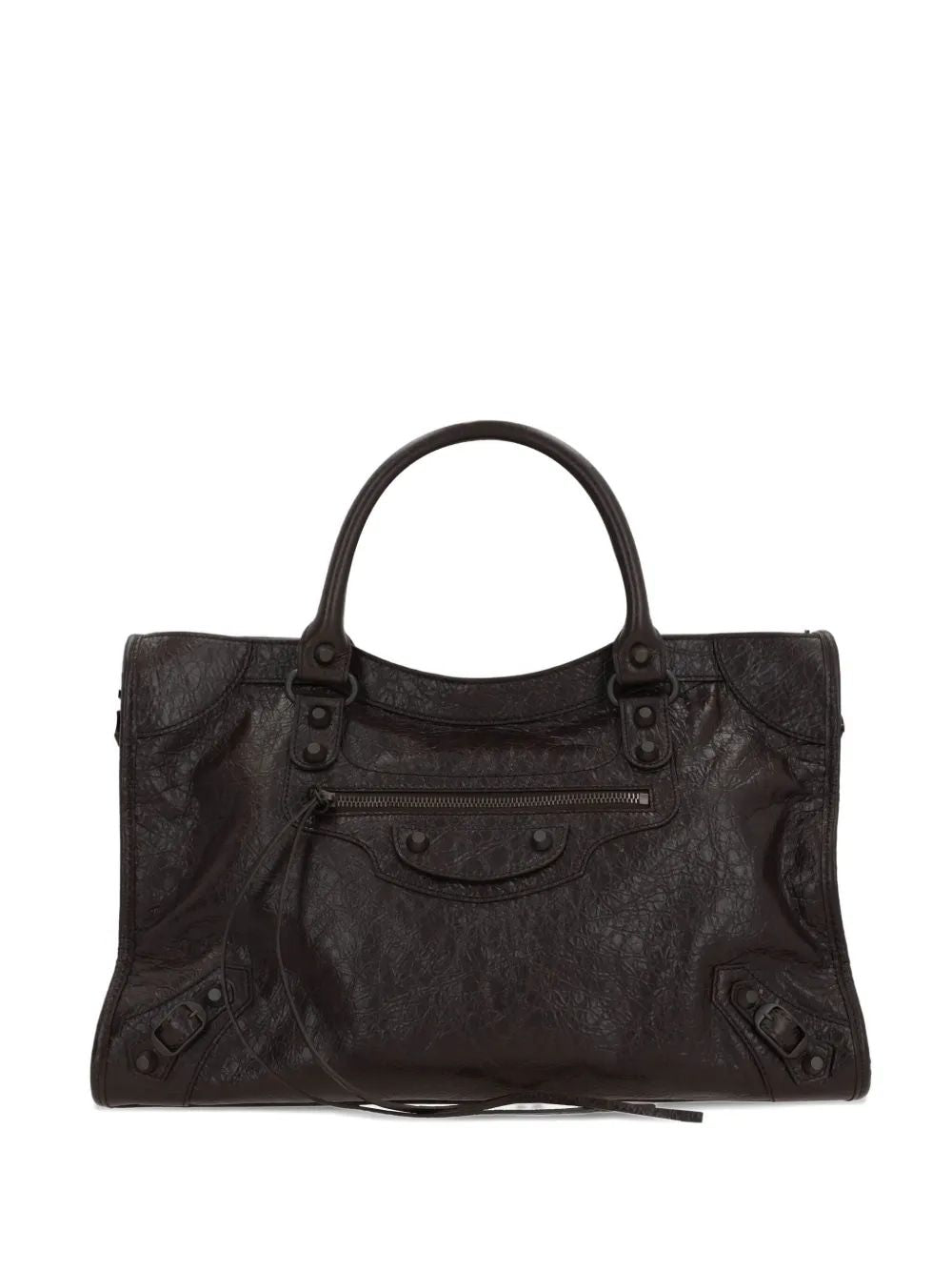 BALENCIAGA Medium Handbag with Brass Hardware