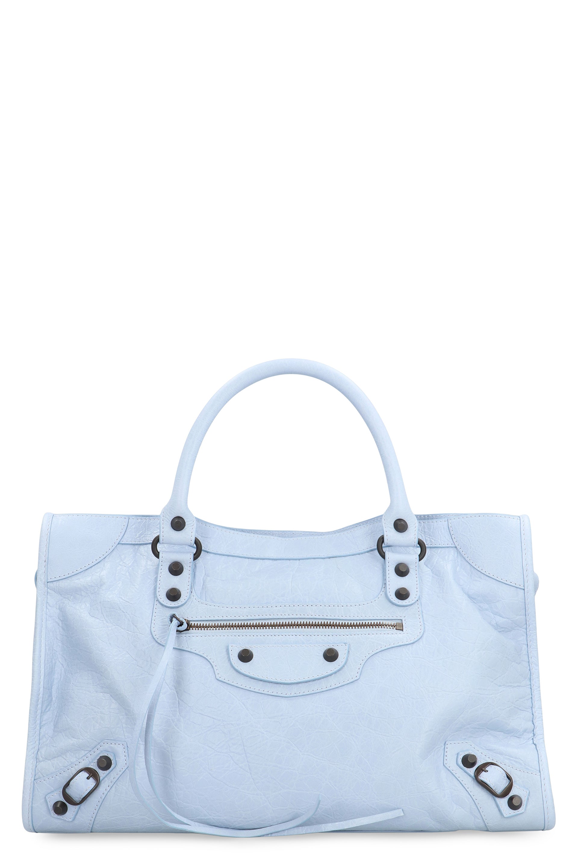 BALENCIAGA Medium Leather City Handbag