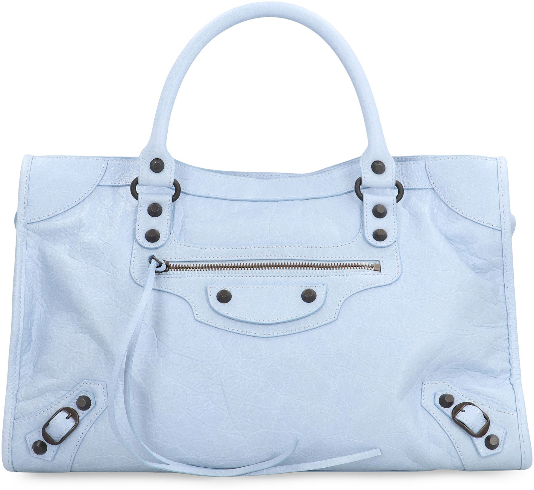 BALENCIAGA Medium Leather City Handbag