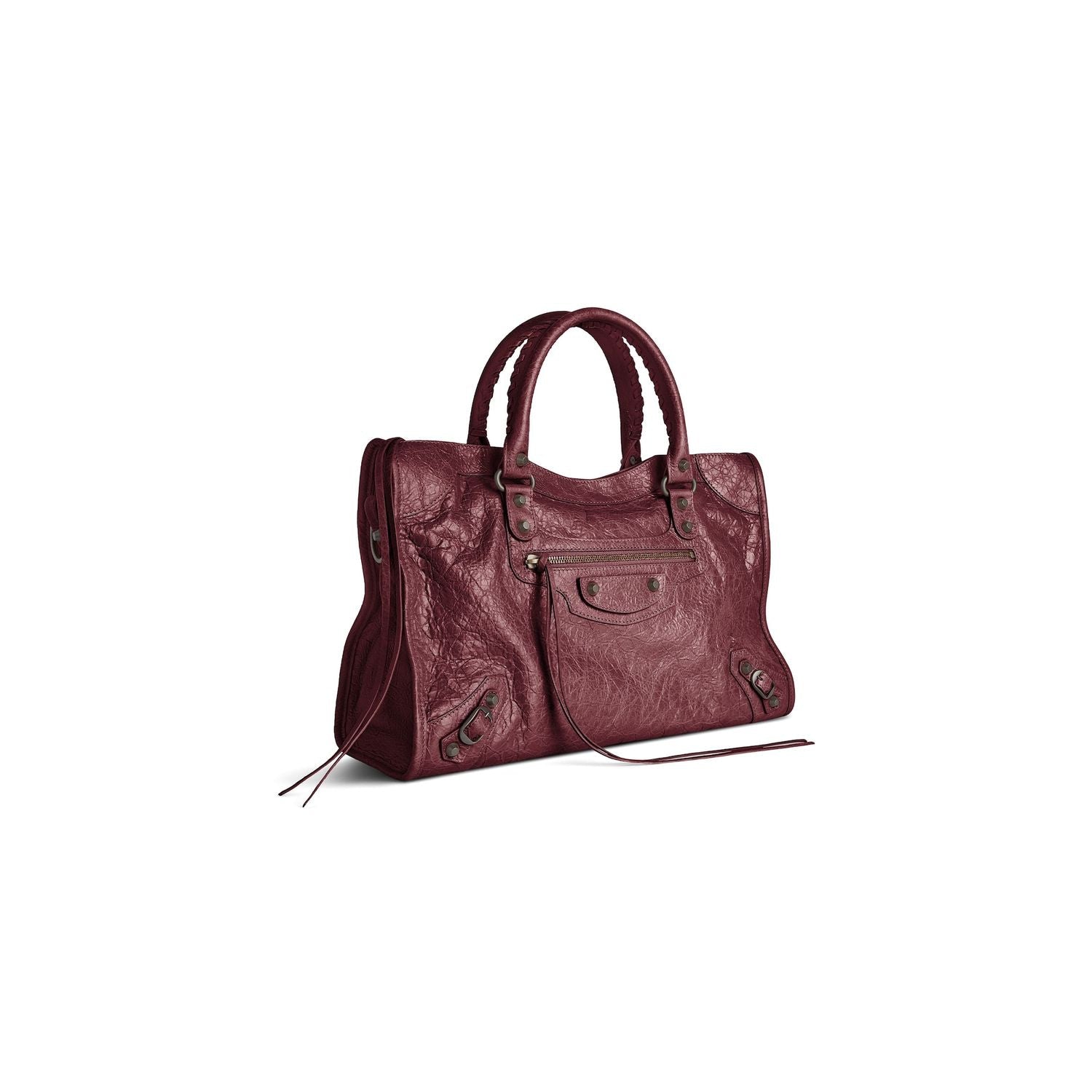 BALENCIAGA Medium Handbag in Luxurious Lambskin