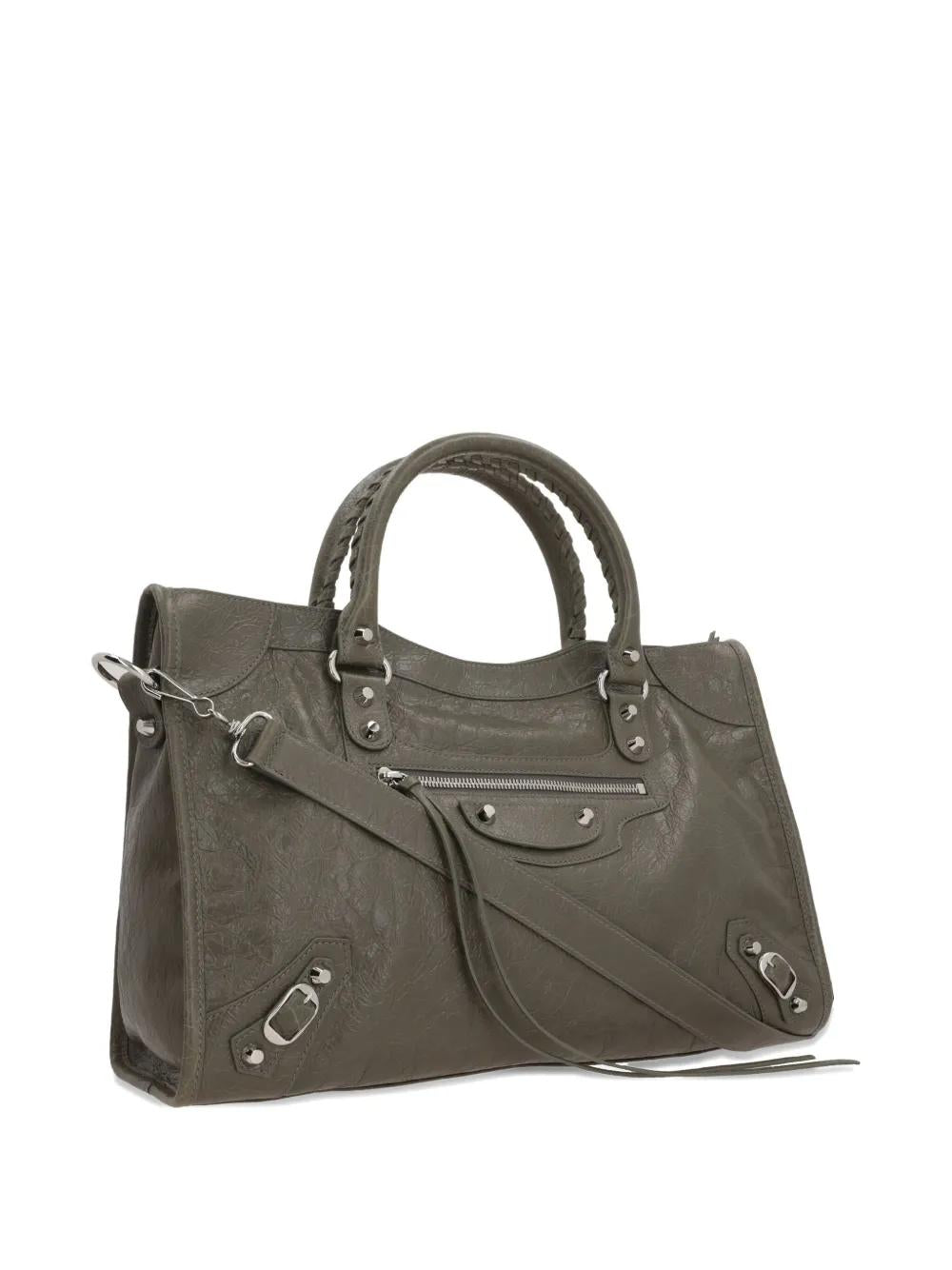 BALENCIAGA Medium Leather Shoulder Handbag