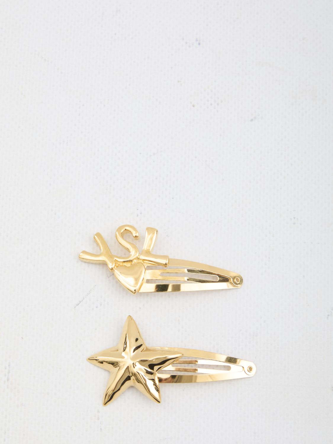 SAINT LAURENT Metal Mini Hair Clips