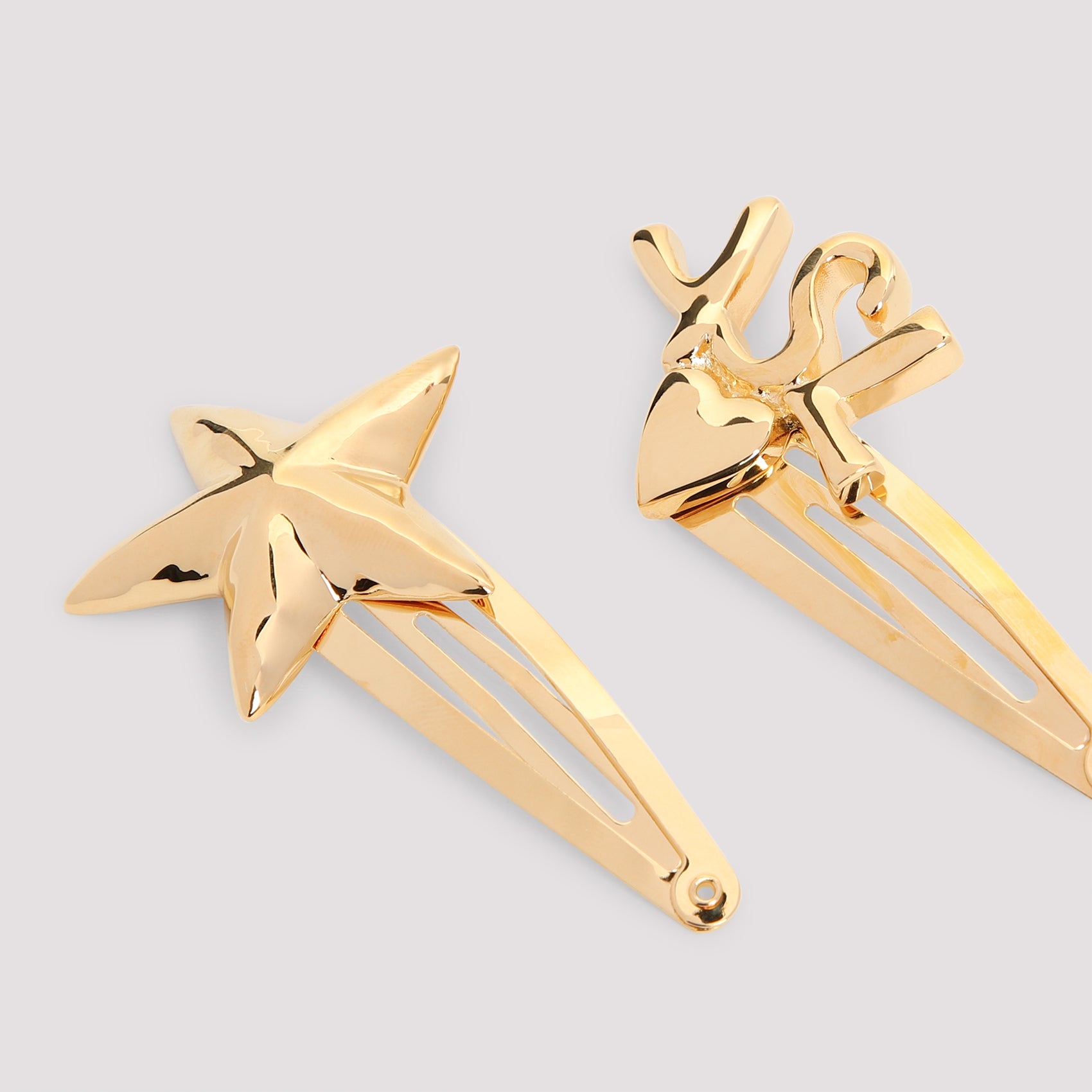 SAINT LAURENT Metal Mini Hair Clips