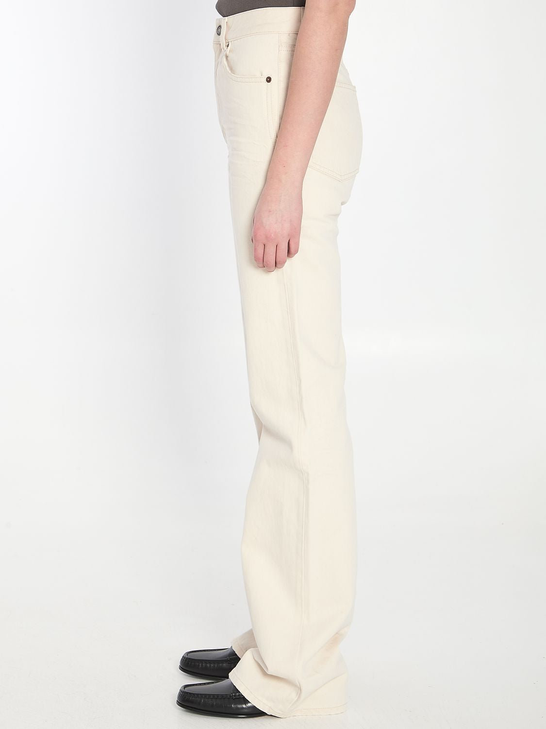 SAINT LAURENT High-Waisted 70s Jeans for Women