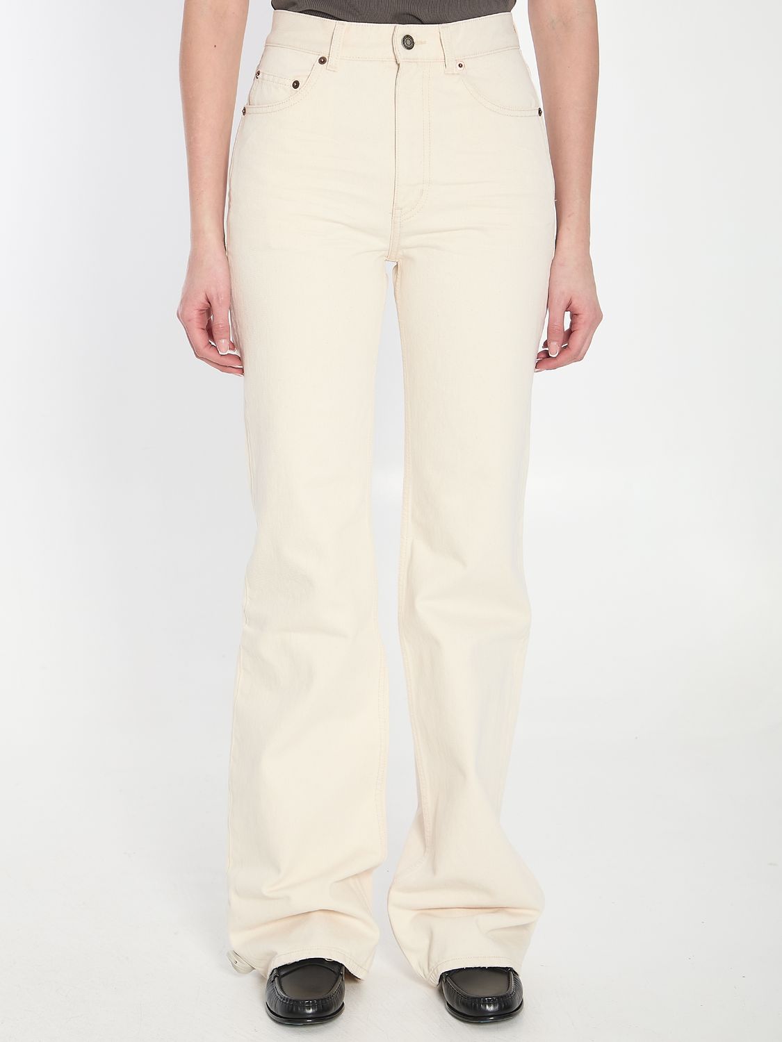 SAINT LAURENT High-Waisted 70s Jeans for Women