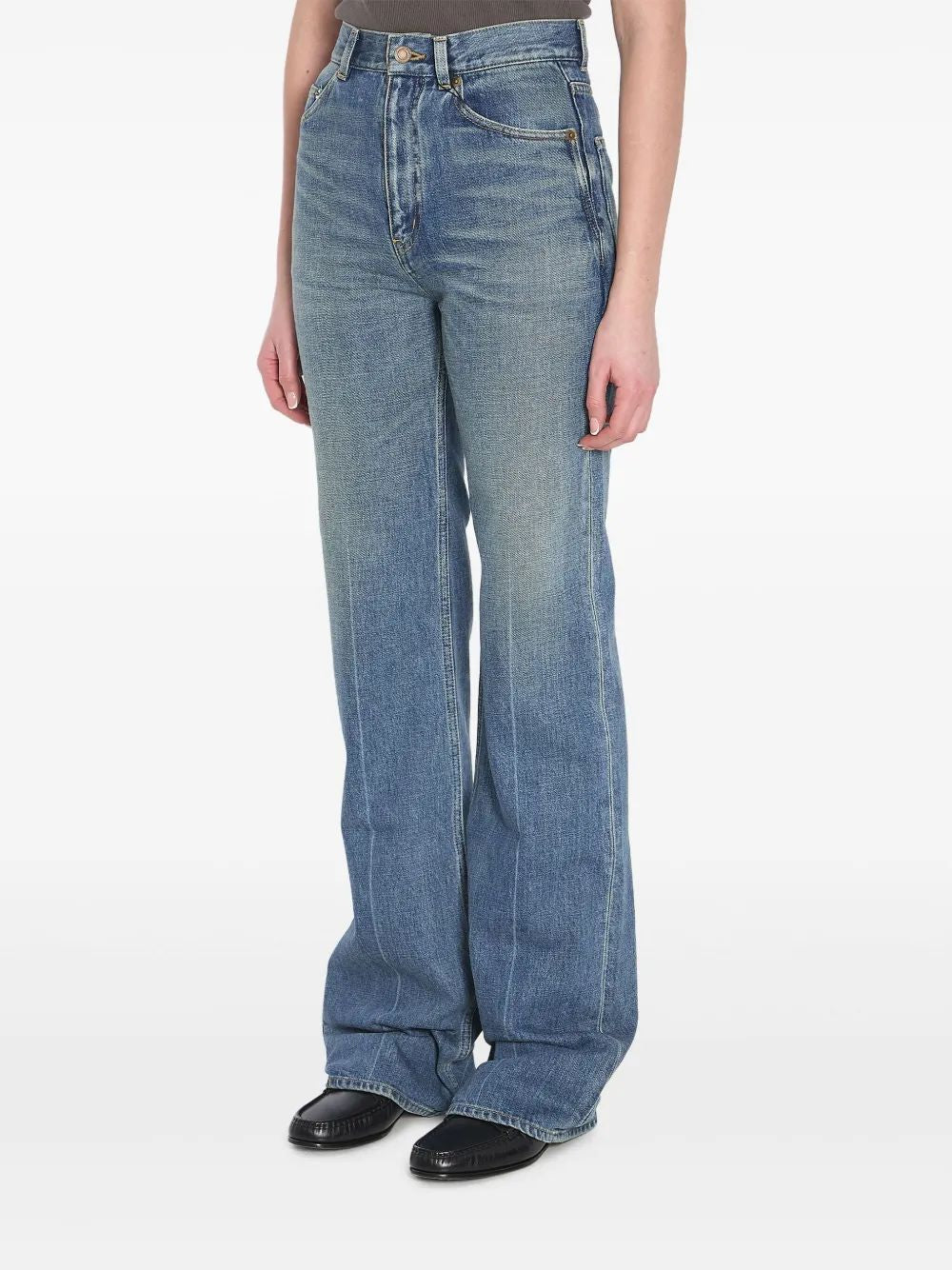 SAINT LAURENT 70s Flare Fit Jeans - Size 26