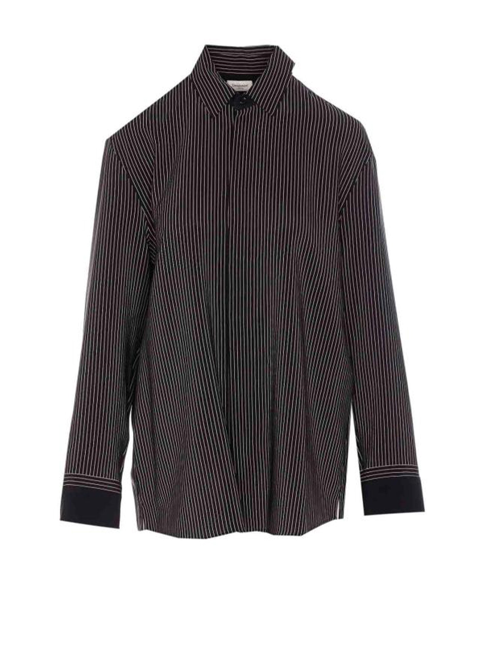 SAINT LAURENT Silk Mini Shirt