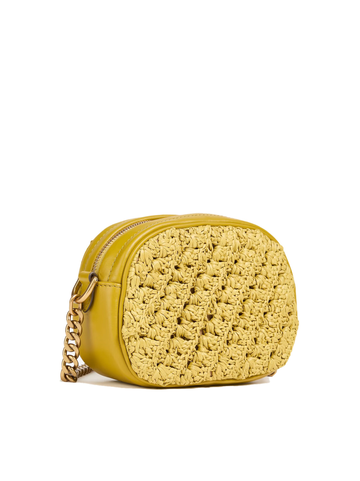 TORY BURCH Mini Crochet Logo Camera Handbag - 20x13x6 cm