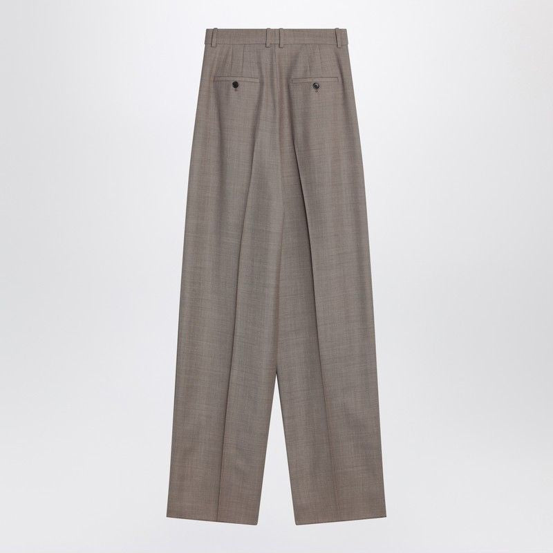 SAINT LAURENT High-Waisted Tailored Trousers Size 36