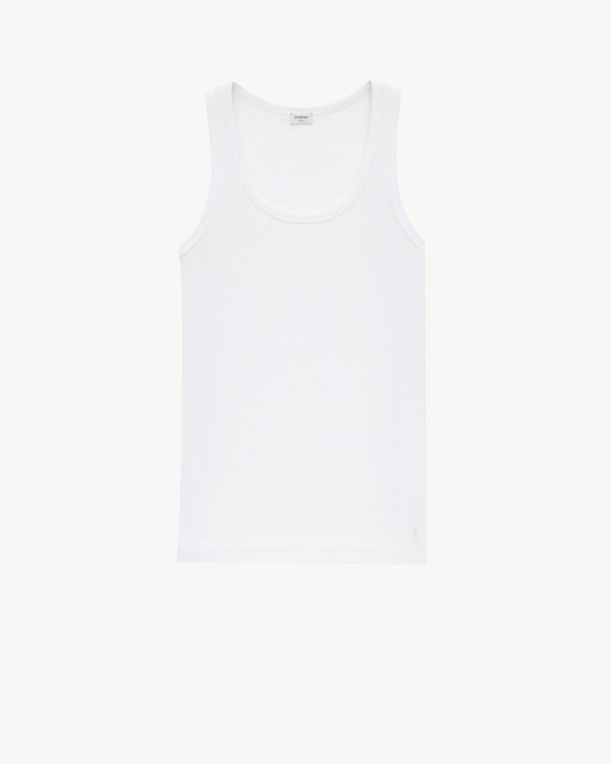 SAINT LAURENT Slim Fit Tank Top (Size S)