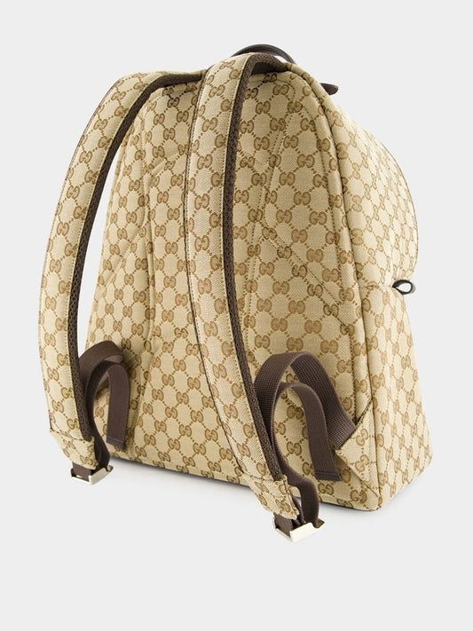 GUCCI Medium Canvas Backpack