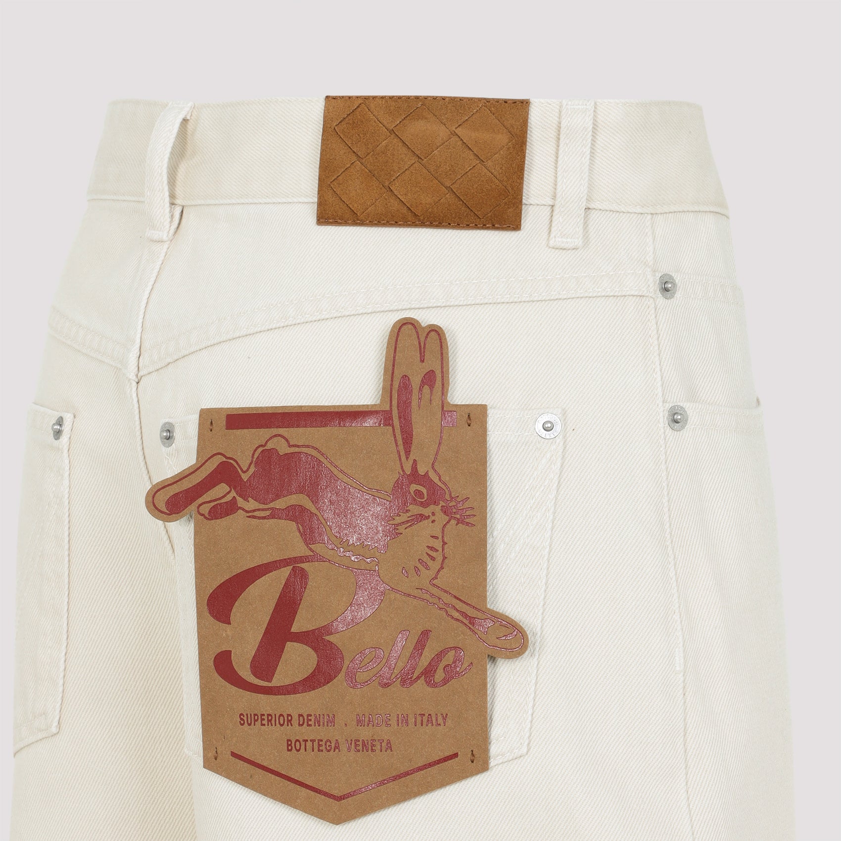 BOTTEGA VENETA Turned Up Jeans - Women's Size IT 40