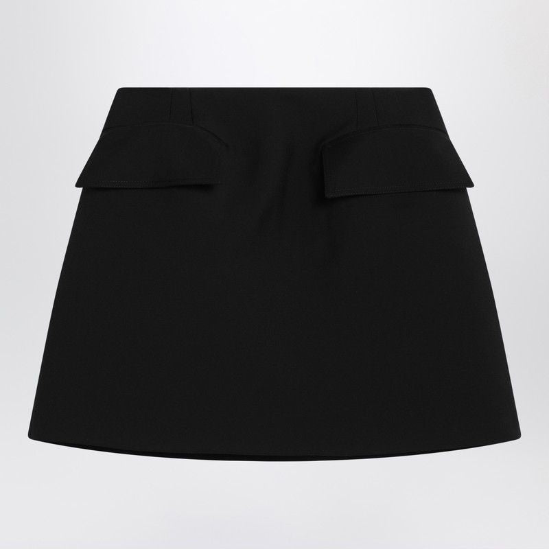 ALEXANDER MCQUEEN Chic Wool Mini Skirt
