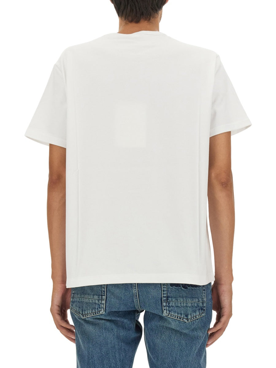ALEXANDER McQUEEN Skull Logo T-Shirt - Regular Fit