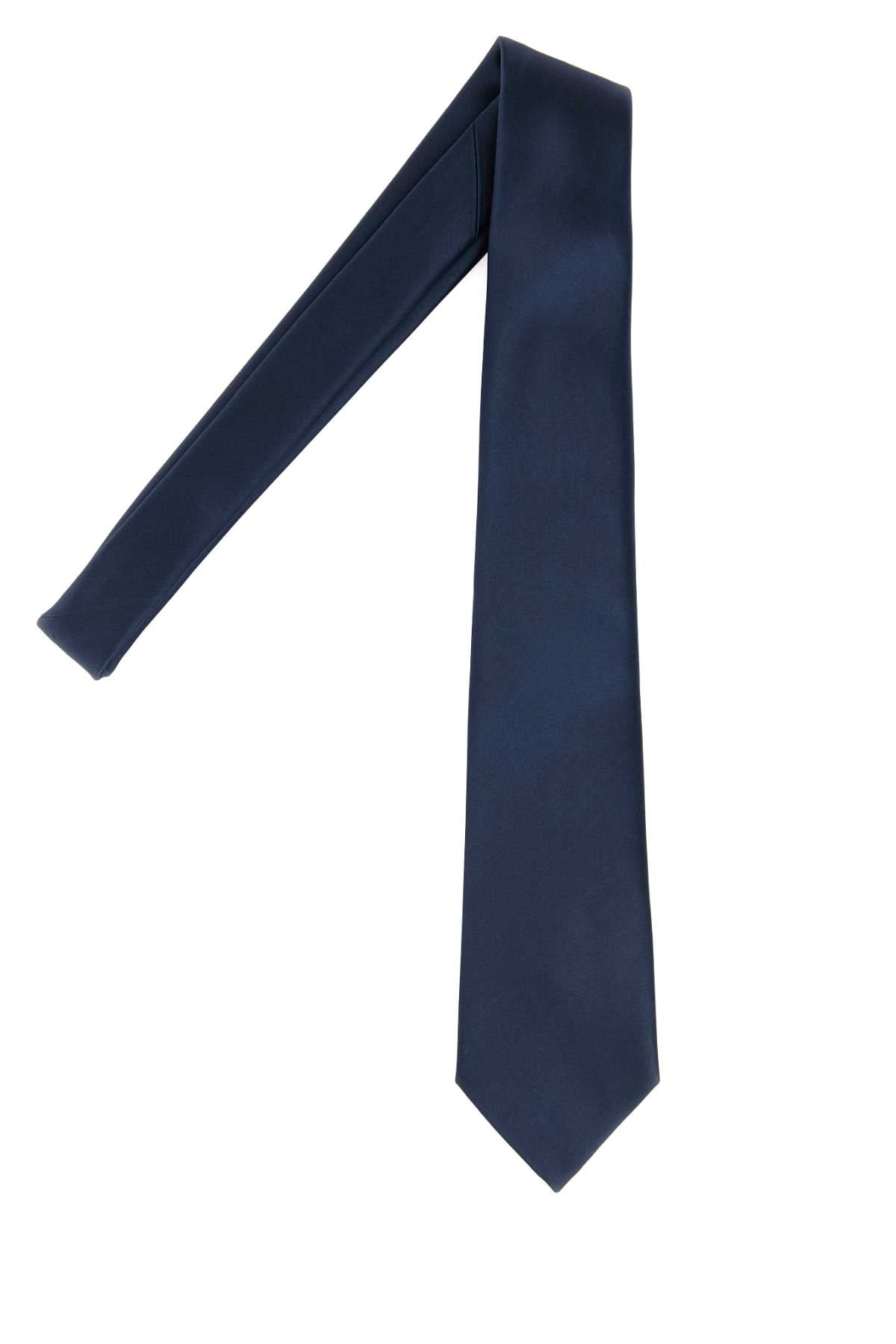 SAINT LAURENT Satin Tie for Men - Elegant Accessory