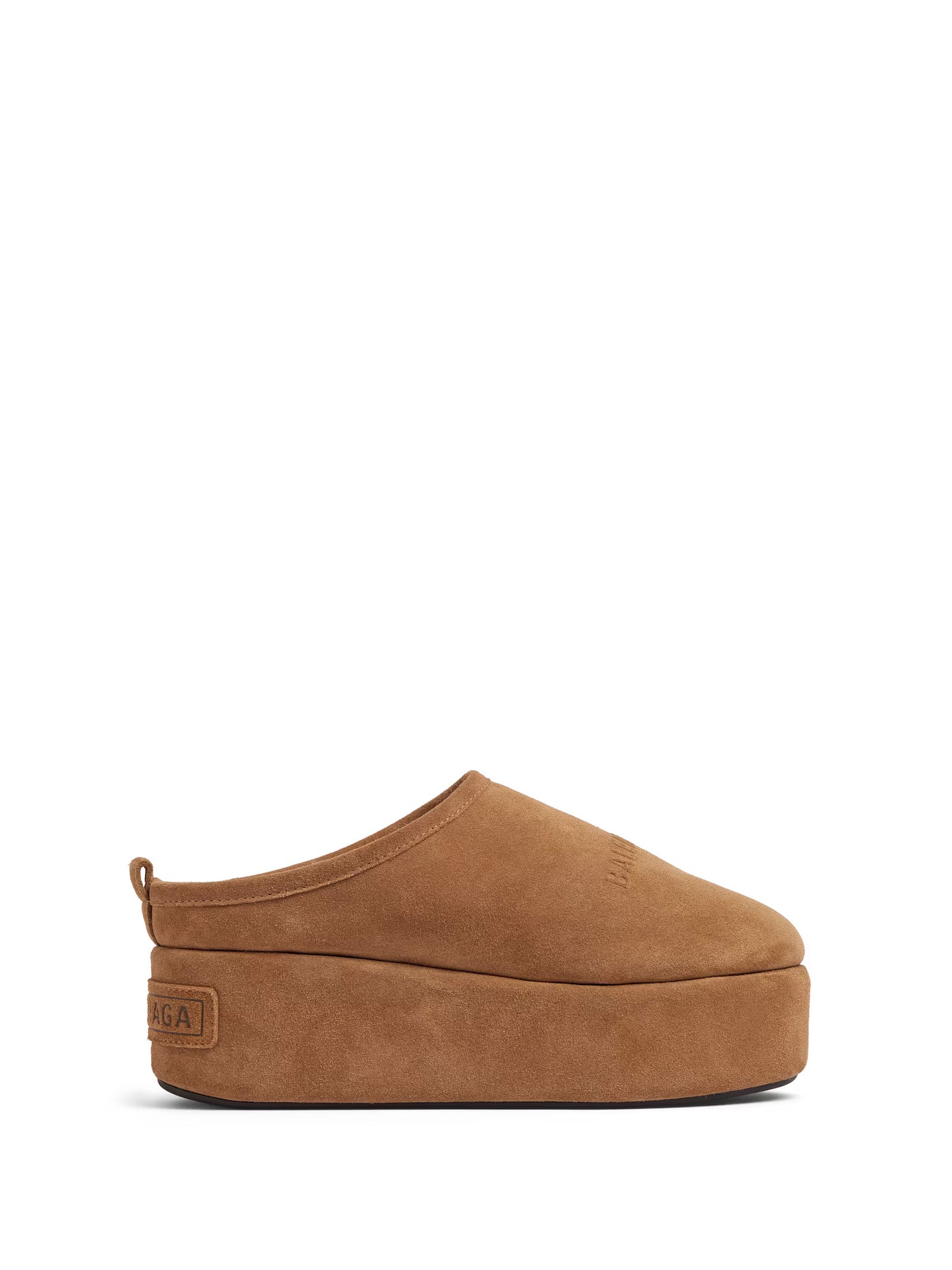 BALENCIAGA Soft Suede Alaska Slippers for Women