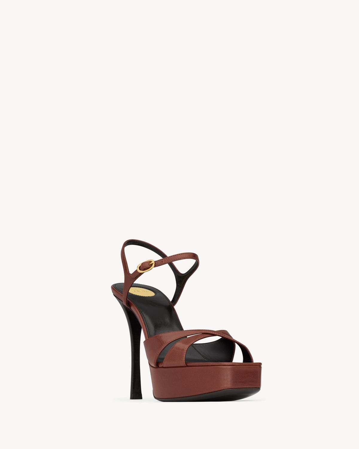 SAINT LAURENT Mini Lambskin Sandals for Women