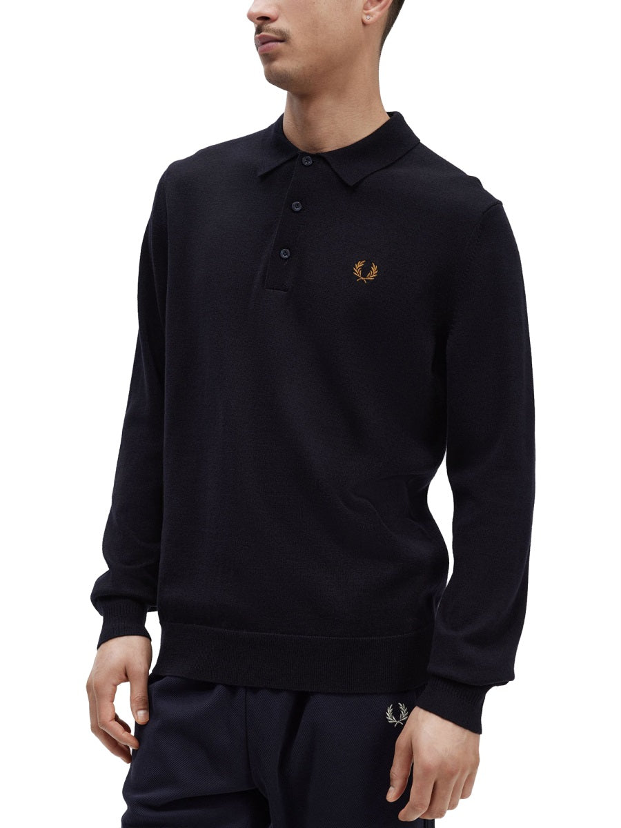 FRED PERRY Classic Regular Fit Polo Shirt - Men's Large