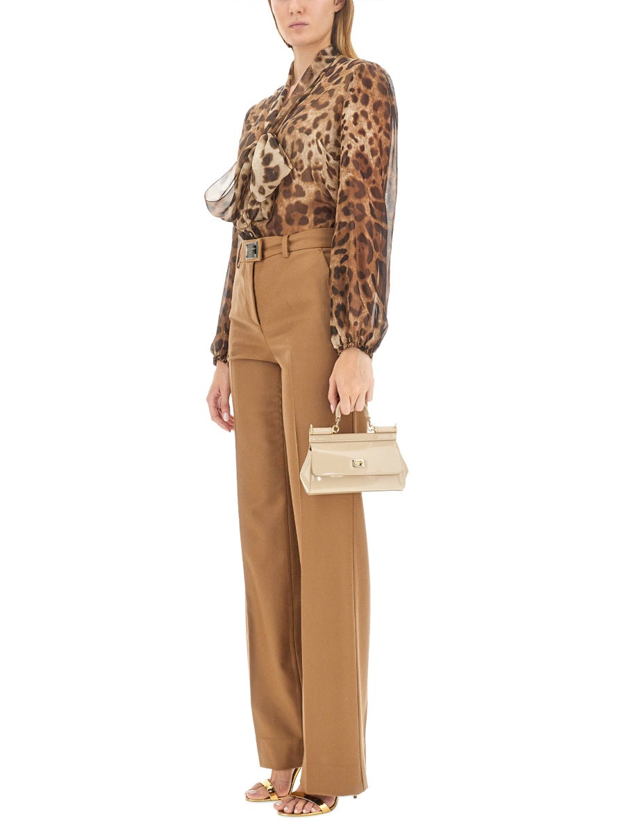 DOLCE & GABBANA Satin Shirt - Size 42 IT