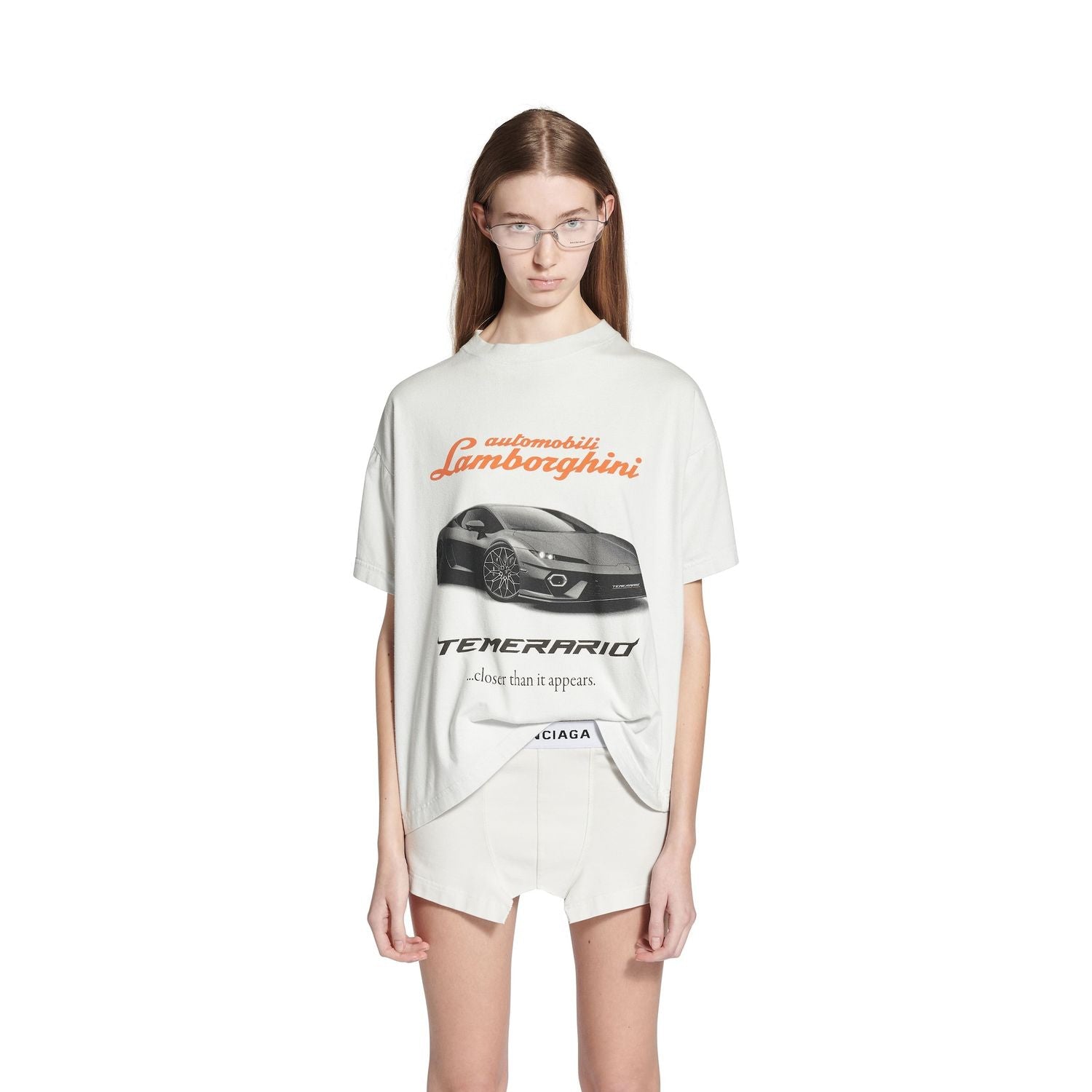 BALENCIAGA Boxy Fit T-Shirt - Size S