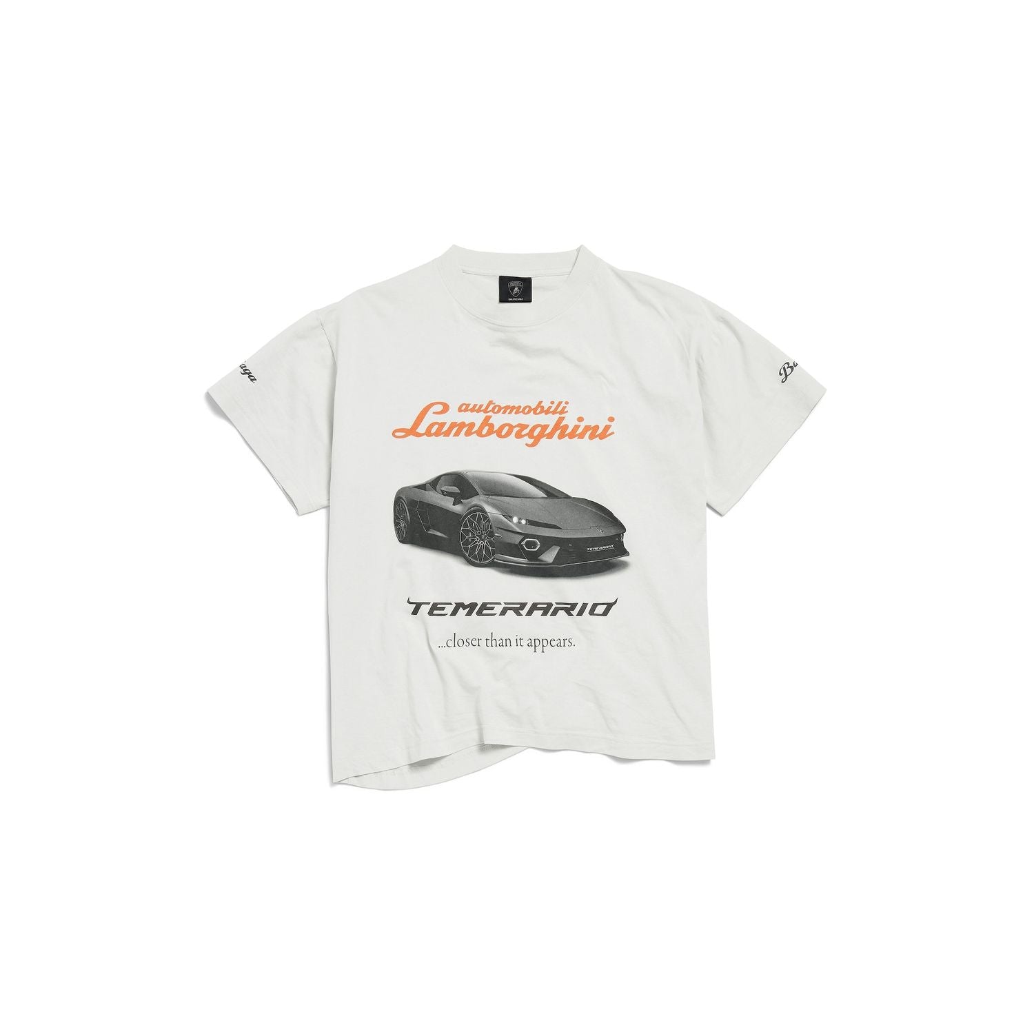 BALENCIAGA Boxy Fit T-Shirt - Size S