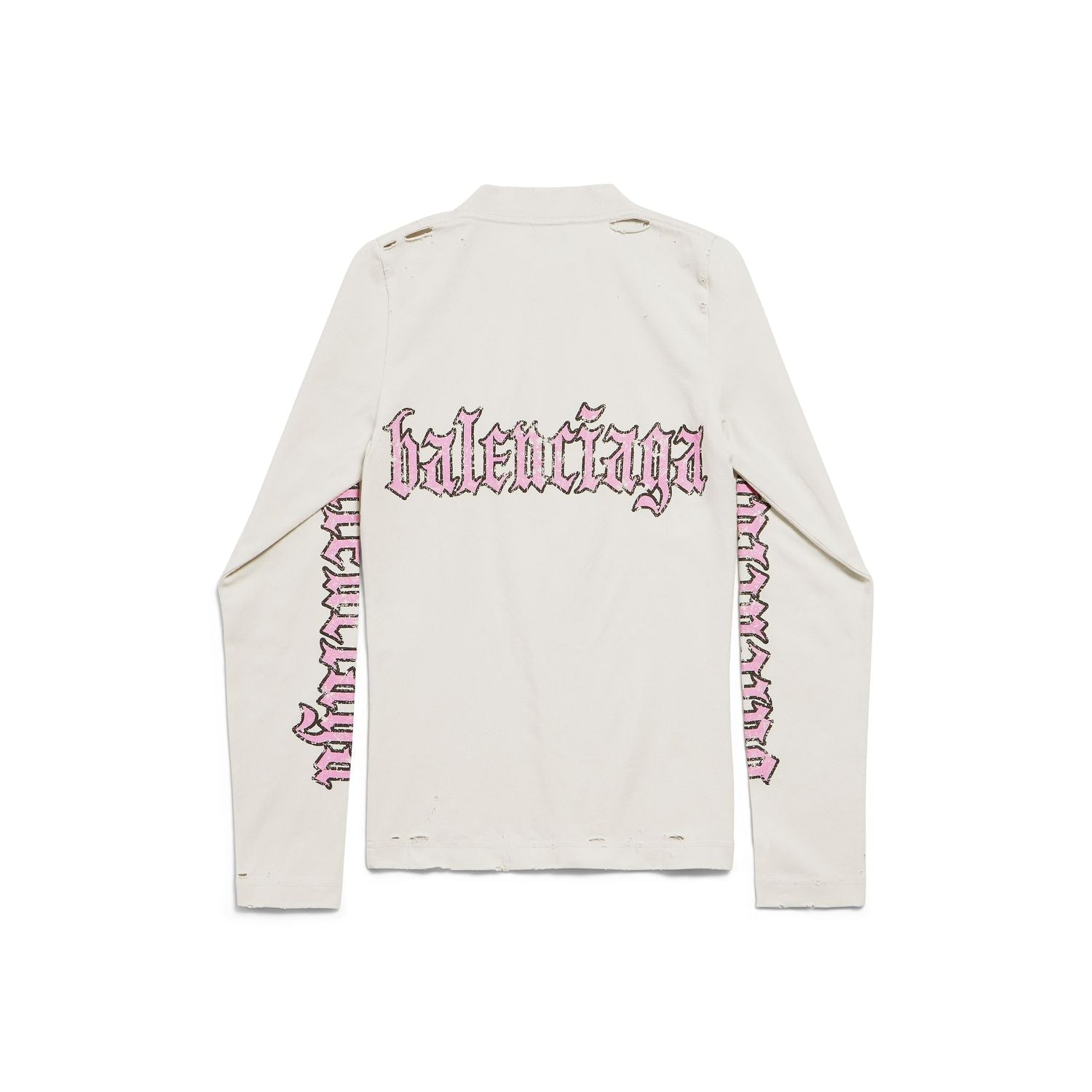 BALENCIAGA Fitted Long Sleeve T-Shirt