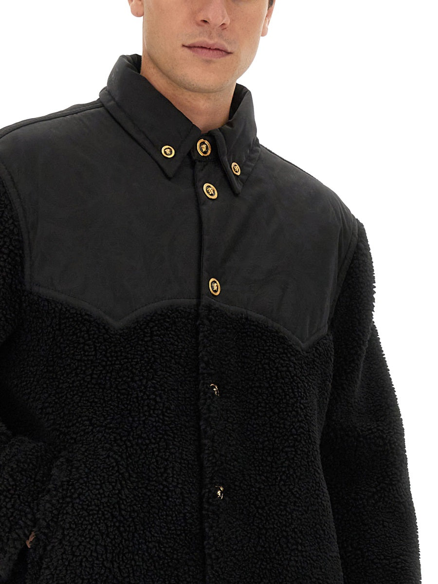 VERSACE Baroque Pattern Regular Fit Jacket - Size 50