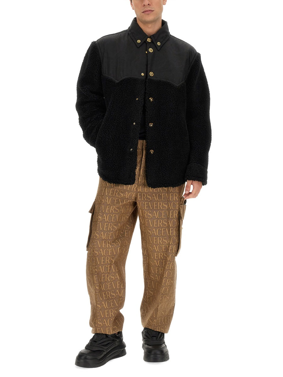 VERSACE Baroque Pattern Regular Fit Jacket - Size 50