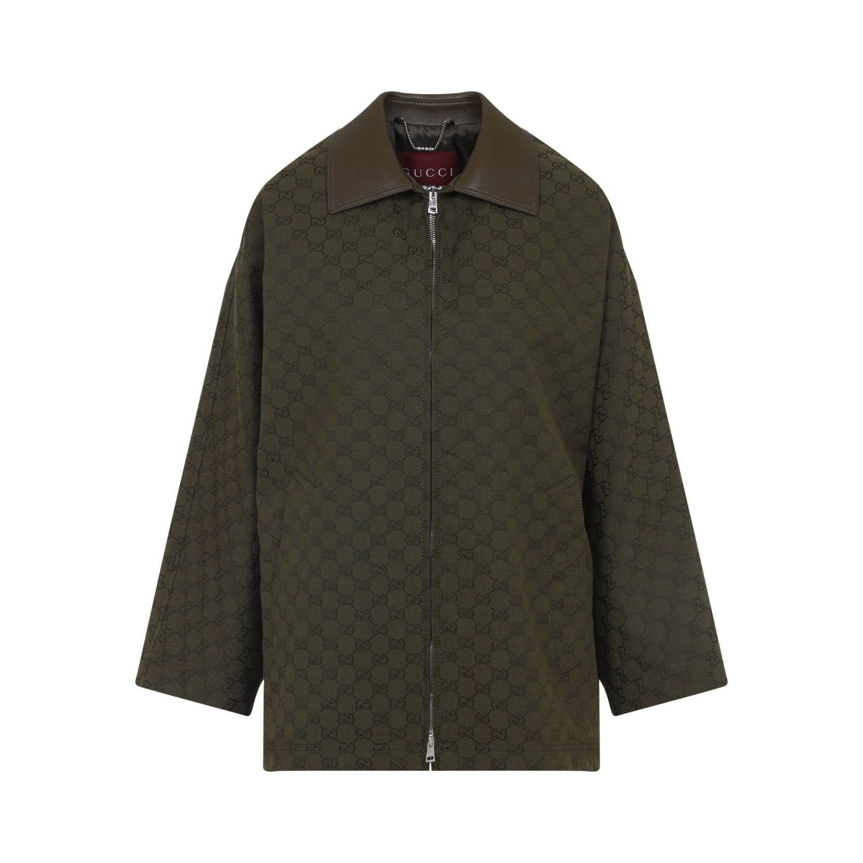 GUCCI Military-Inspired Fabric Jacket