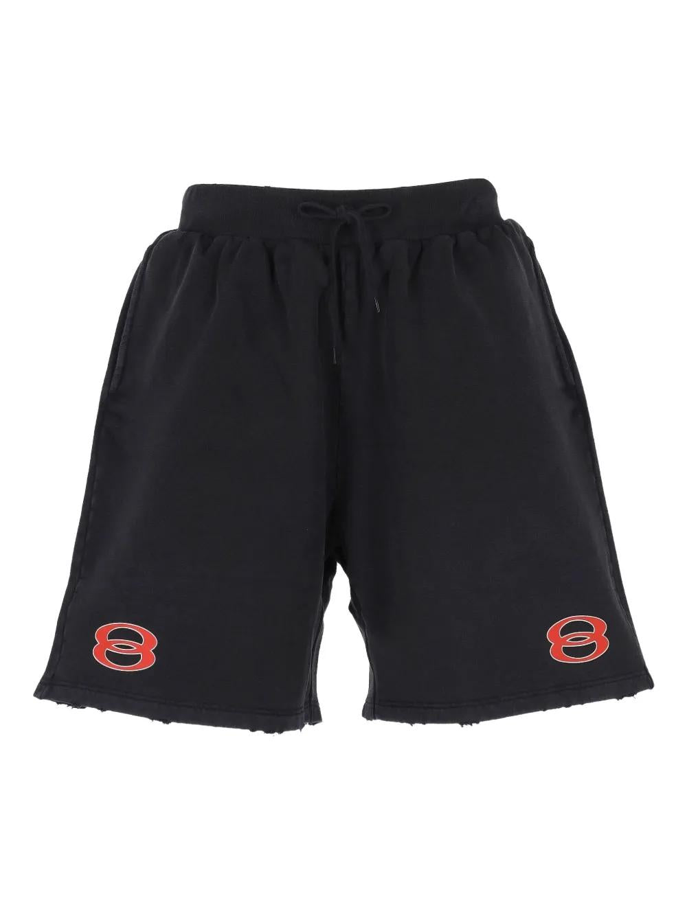 BALENCIAGA Faded Wash Mini Clothing Shorts