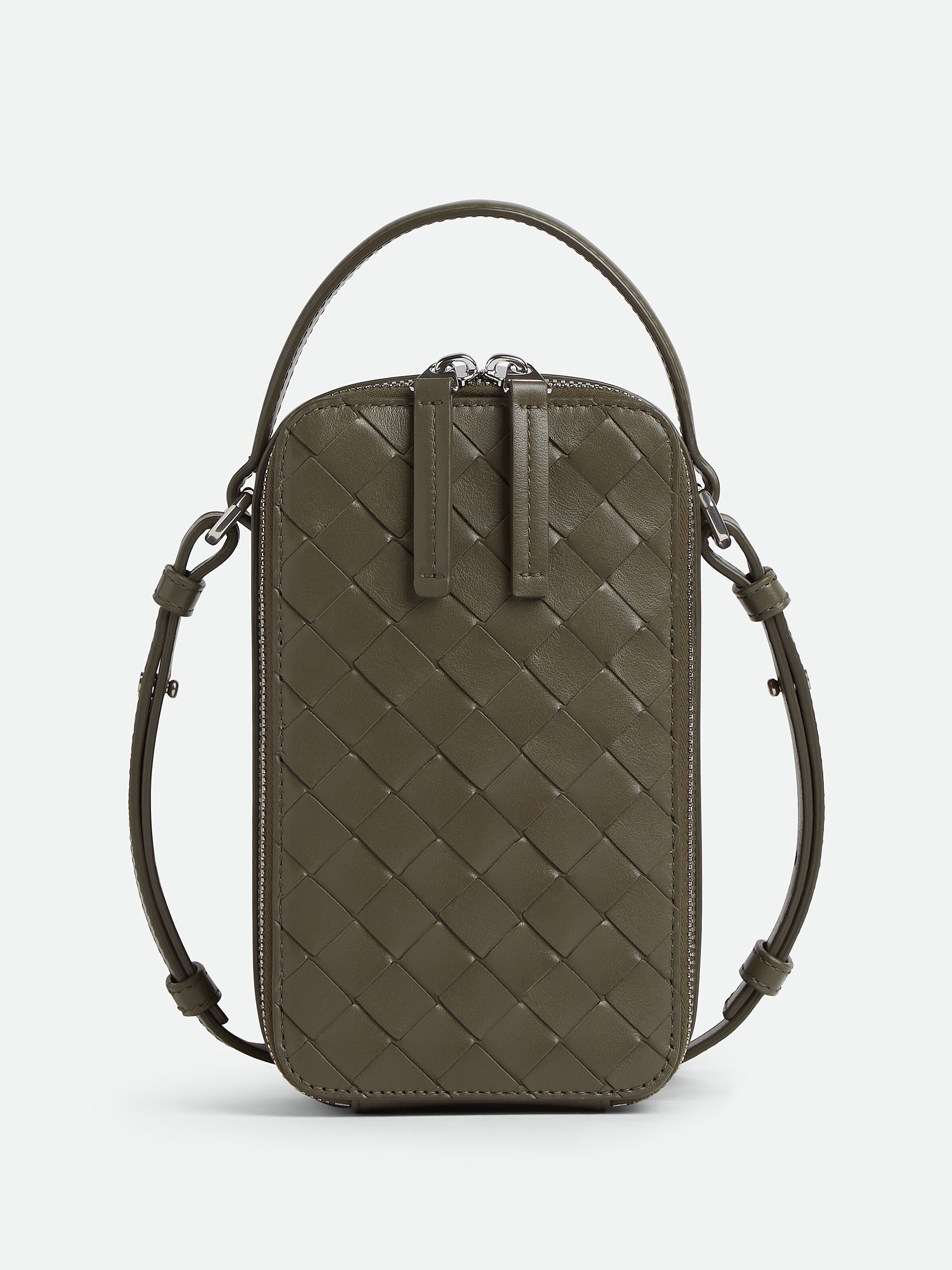 BOTTEGA VENETA Getaway Mini Phone Pouch Handbag