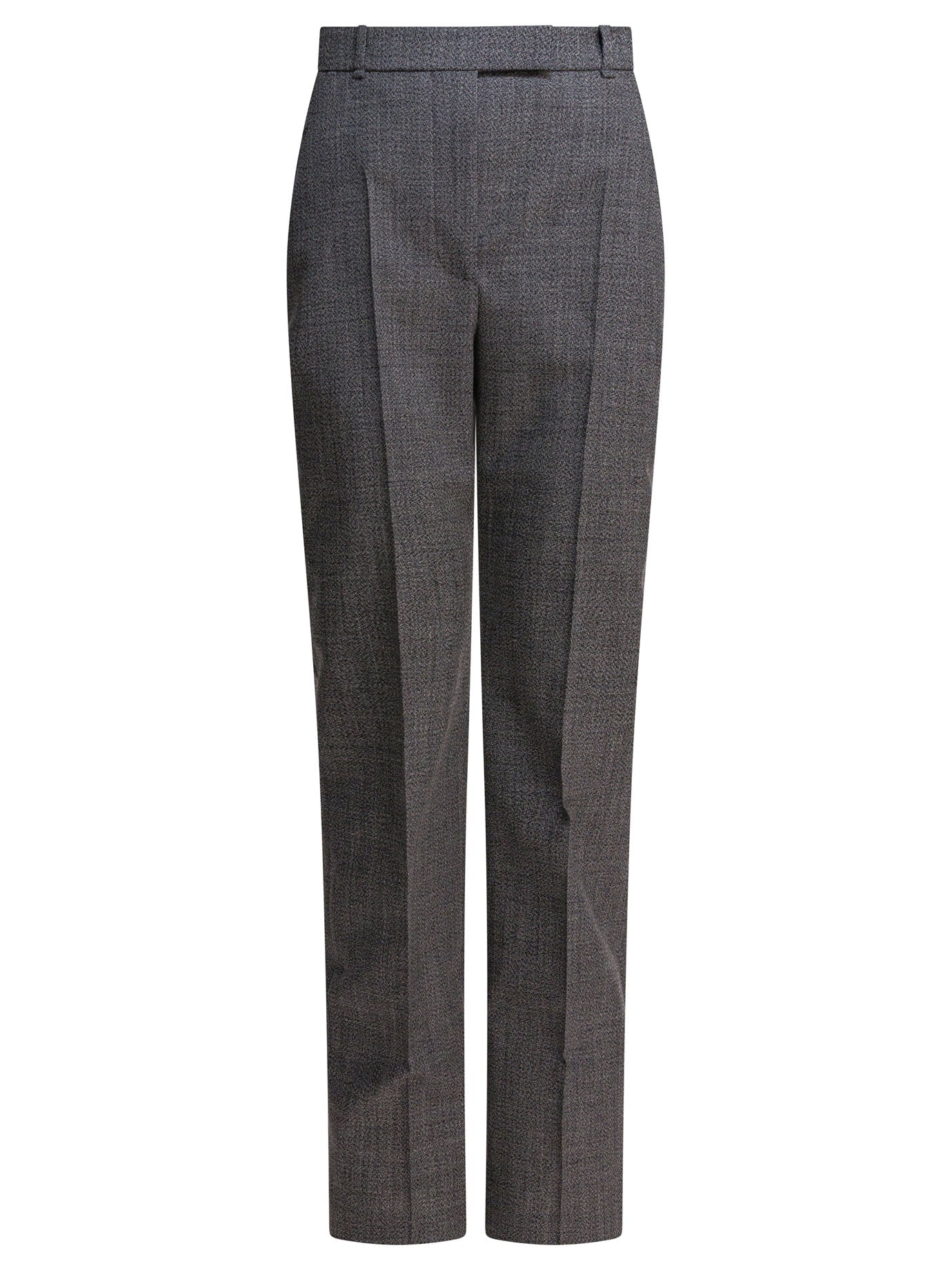 ALEXANDER MCQUEEN Elegant Wool Trousers for Women - FW25 Collection