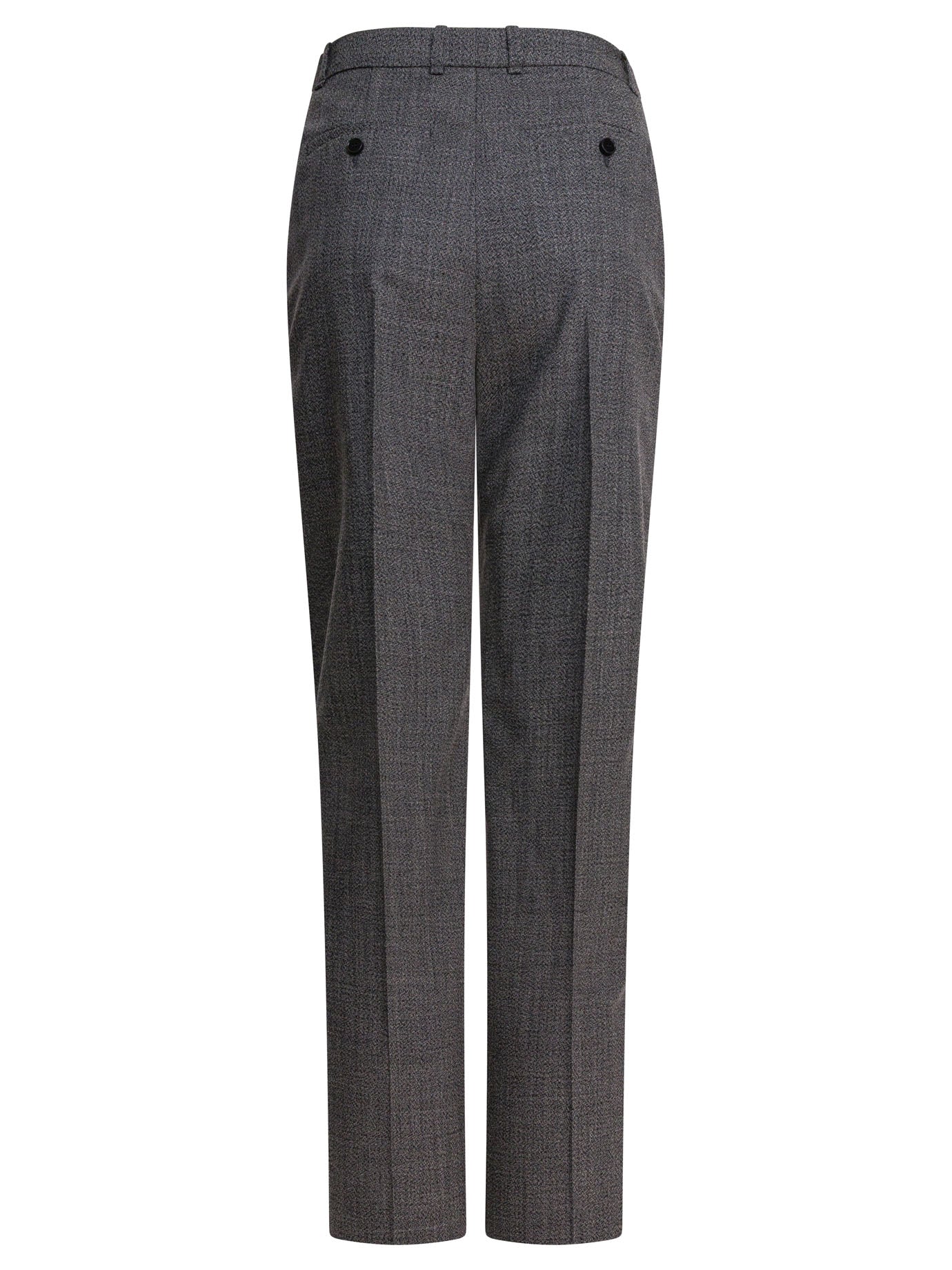 ALEXANDER MCQUEEN Elegant Wool Trousers for Women - FW25 Collection